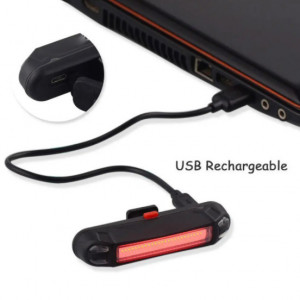 Far stripe, reincarcabil USB, negru - Img 4