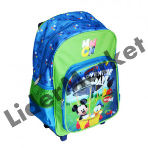 Ghiozdan gradinita tip troller Mickey Mouse