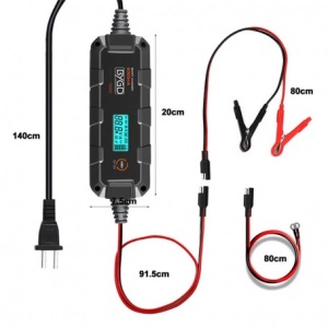 Incarcator Digital Smart F6000 de Acumulatori Li-ion / Plumb-Acid 6V-12V / AGM - BYGD - Img 2