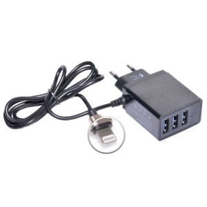 Incarcator fast - 5,1A - Iphone + 3 x USB