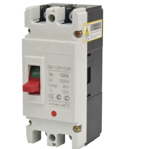 Intrerupator de circuit solar MCCB 2P-125A / 1000V DC - Img 2