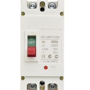 Intrerupator de circuit solar MCCB 2P-200A / 1000V DC - Img 2
