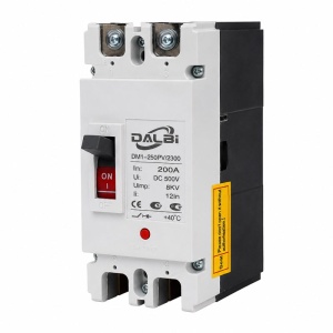 Intrerupator MCCB DC 2P 200A 500V pentru Panouri Fotovoltaice