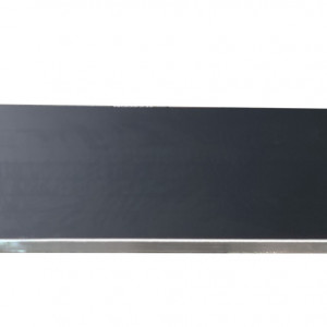 Lambriu bucatarie PVC finisaj negru mat 100mm