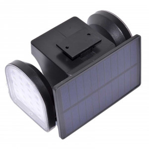 Lampa solara dubla 2 x 28 LED + senzor lumina JC13-1 - Img 2