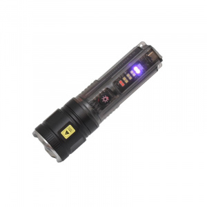 Lanterna de mana transparenta cu LED P70+6 SMD / X36 - Img 2