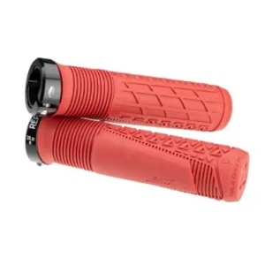LEATT Grips ReaFlex 6.0 Regular Ø31mm rosu lava