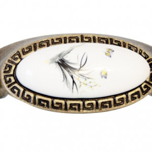 Maner mobilier ANTIQUE BRONZE cu ceramica 64