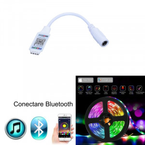 Mini controler RGB LED cu Bluetooth - Img 5