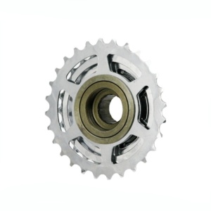 Pinion bicicleta spate pe filet, 6 viteze ,crom - Img 2
