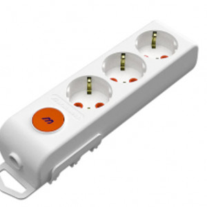 Prelungitor Ritech 220V 3 prize, 5 metri cu intrerupator