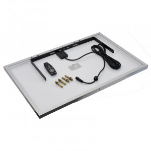 Proiector LED 400W cu panou solar si telecomanda - Img 2