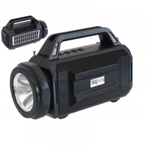 Radio FM cu lanterna si panou solar SY-979 - Img 3