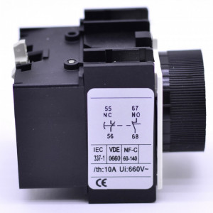 Releu auxiliar/timer contactor LA2 DT2 0,1-30sec - Img 3