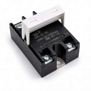 Releu Static SSR-25 DA 25A 24-440V AC Control 3-32V DC - Img 5