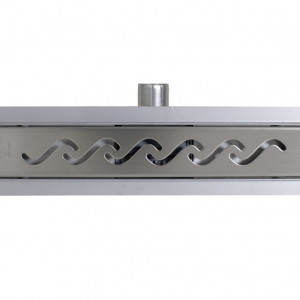 Rigola din inox WAVES 800*70