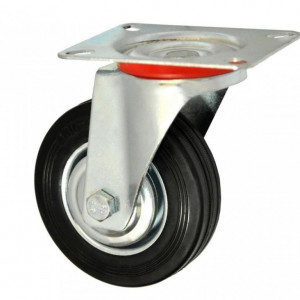 Roata carucior 4" - talpa metal - rulment - 100/30-50