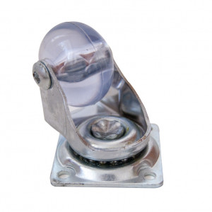 Roata pivotanta silicon 50mm