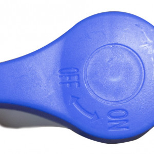 Robinet dublu serviciu din plastic 3/4" - Img 2