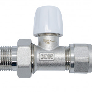Robinet retur pex-al drept 16x1/2"M