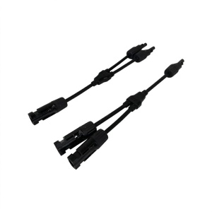 Set Cablu Adaptor Solar MC4 Tip Y, Conector Ramificare pentru Panouri Fotovoltaice, 1000V, Compatibil 4-6 mm²