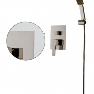Set dus incastrat cu baterie design patrat