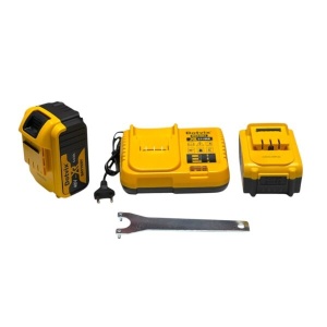 Set Masina de insurubat, cu impact, motor fara perii, Flex unghiular cu maner, Grinder, acumulatori Li-Ion, Cu 2 acumulatori 48 v - Img 5