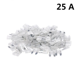 Siguranta Auto 25A, 100buc/set - Img 2