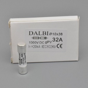 Siguranta Fuzibila Fotovoltaica 32A / 1000V DC - Ø10x38mm - 10Buc/Set - Img 2