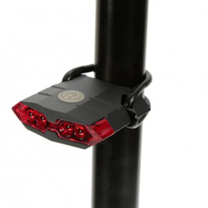 Stop 4 led, 4 moduri luminare, negru - Img 2