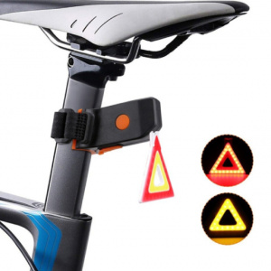 Stop Semnalizare Bicicleta LED Incarcare USB, 5 Moduri de Iluminare - Img 4