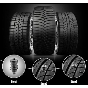 Suruburi vulcanizare pentru repararea rapida a anvelopelor, set 10buc - Img 2