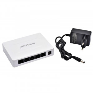 Switch gigabit 5 porturi 10/100/1000 Mbps Pix-Link