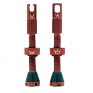 Valve tubeless Peaty’s x Chris King (MK2), 42 mm: mango, navy, negru sau rosu - Img 4