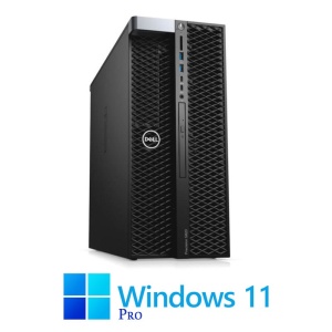 Workstation Dell Precision 5820, W-2125, 16GB DDR4, SSD, Quadro P400, Win 11 Pro
