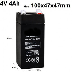 Acumulator Plumb - Acid 4V-4A