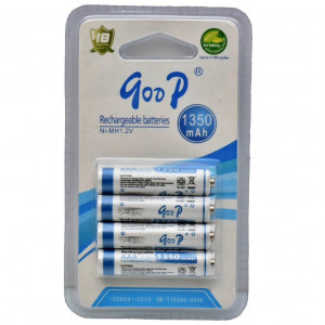 Acumulatori Good R3 AAA / 1350 mAh NI-MH set 4 buc