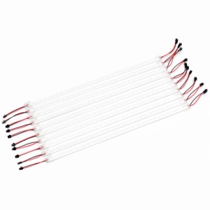 Bara LED COB 220V albastru, 50cm x 10buc/set