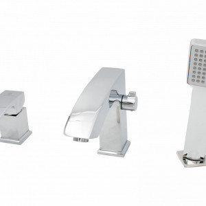 Baterie stativa cada, 3 piese, design modern