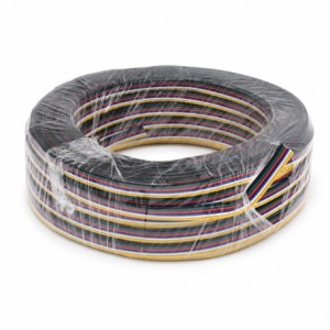 Cablu Alimentare LED RGB/RGBWW/RGB+CCT 6 Fire, 50m/rola