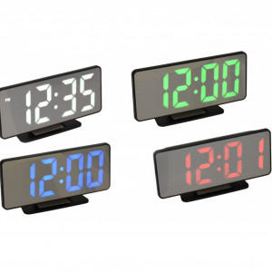 Ceas cu alarma VST-888. afisaj alb, verde, albastru sau rosu