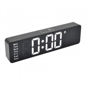 Ceas digital cu led, afisaj negru sau verde - Img 4