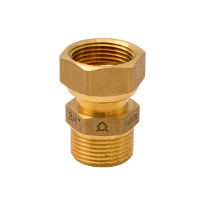 Conector cu semiolandez alama CW617N 3/4" MF
