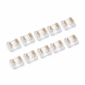 Conector pentru Imbinare Banda LED COB 12mm 3 Pini Strip to Strip Set 10 Buc