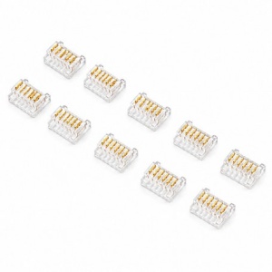 Conector pentru Imbinare Banda LED SMD 12mm 6 Pini Strip to Strip Set 10 Buc - Img 3