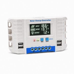 Controler Incarcare Solara PWM 40A, 12/24V Auto, LCD si 4 USB, MG2440Z