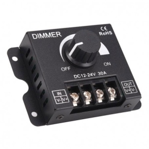 Controler manual LED dimmer 12-24V / 30A