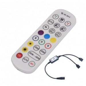 Controler RGB 24 taste cu 2 ieșiri și Magic Smart - 144W - Img 2