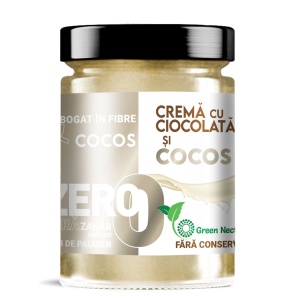 Crema cu ciocolata alba si cocos 0,35 Kg