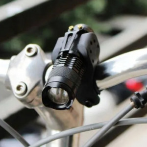 Far fata 300Lm, stop spate ruby, ciclocomputer, set complet bicicleta, negru